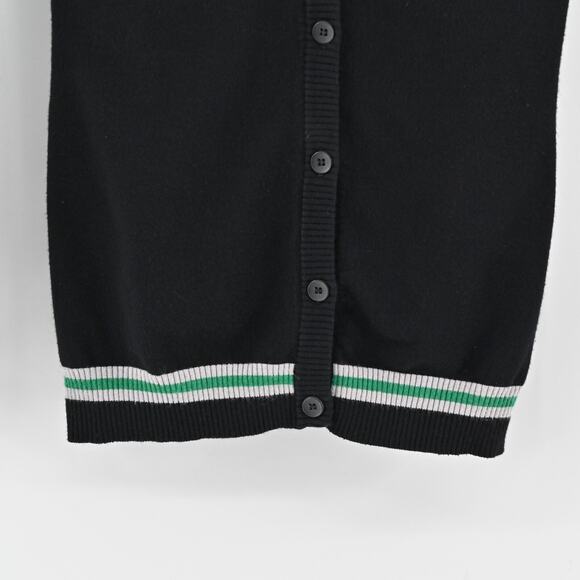 HARRY POTTER Womens Slytherin Cardigan Sz XS Button‎ Front Knit Sweater Hogwarts - Picture 3 of 11